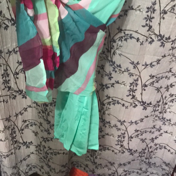 Dress 100% silk uk 12 summer dress gorgeous - Picture 7 of 8